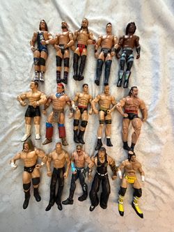 WWE Wrestling Action Figures Lot of 15 featuring Neville/PAC