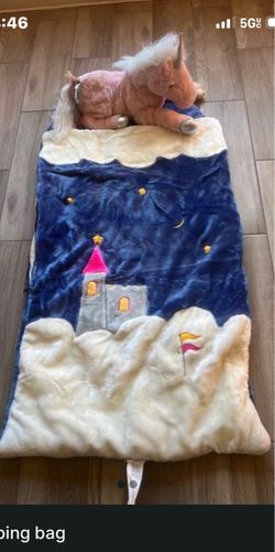 Kids Fantasy Castle Sleeping Bag