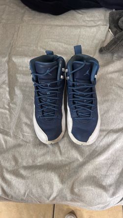 Air Jordan 12 Retro Stone blue/ legend blue 7Y