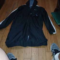 Nike Air Varsity Trench Coat Size L