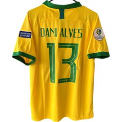 Brazil Dani Alves Soccer Jersey