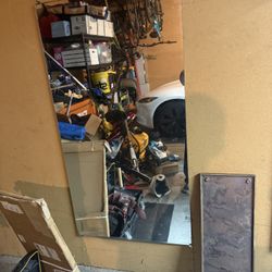 Wall Mirror 52” x  27.5” (W x H)