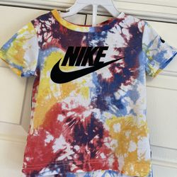 toddler sz 2T nike tie dye shirt 