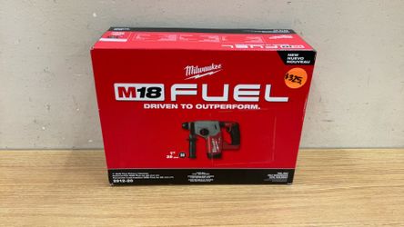 MILWAUKEE 2912-20 1” SDS PLUS ROTARY HAMMER (TOOL ONLY).