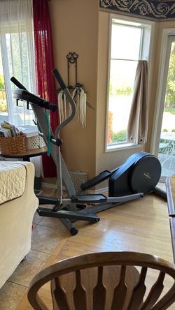 Nordic track eliptical exercise machine. Free