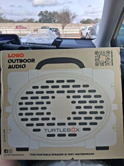 Turtlebox Waterproof Speaker