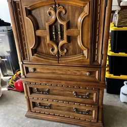 Antique dresser/armoire