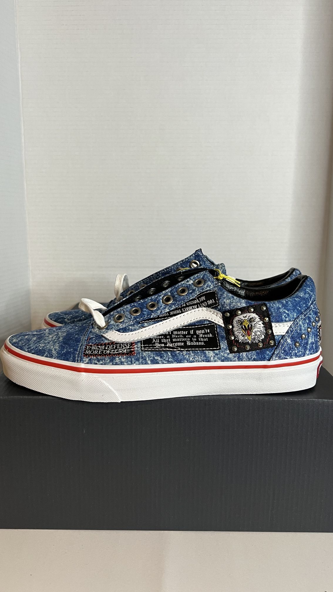 Vans Old school Cobra Kai Denim Size 9 Mens