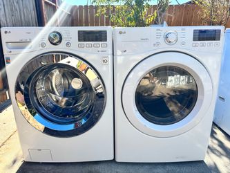 LG electric washer and dryer