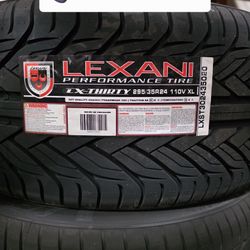New Tires (1) Lexani LX Thirty (295/35R24XL) (Single) ($138)