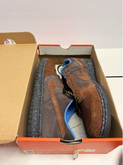 Nike Dunk Low CL “Baroque Brown” Size 10 Rare Suede w/ OG Box
