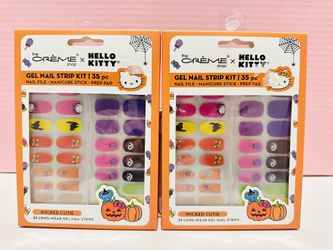 hello kitty gel nail strips.
