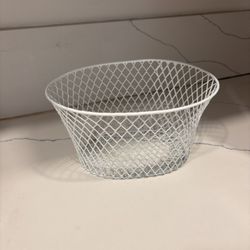 white basket