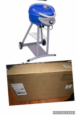 Char-Broil® Patio Bistro® TRU-Infrared Electric Grill, Blue - (contact info removed)7-01