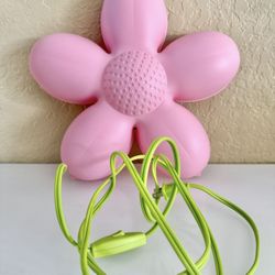 IKEA Smila Wall Lamp. Soft Mood Light. Pink Flower - Vintage
