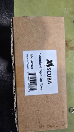 XS Scuba Standard Spin-On DIN to Yoke Adapter