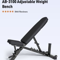 Rep Fitness AB-3100 Adjustable Weight Bench