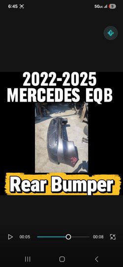 2022/2023/2024/2025 Mercedes EQB Rear Bumper Cover