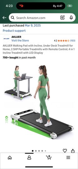 Walking Pad With incline