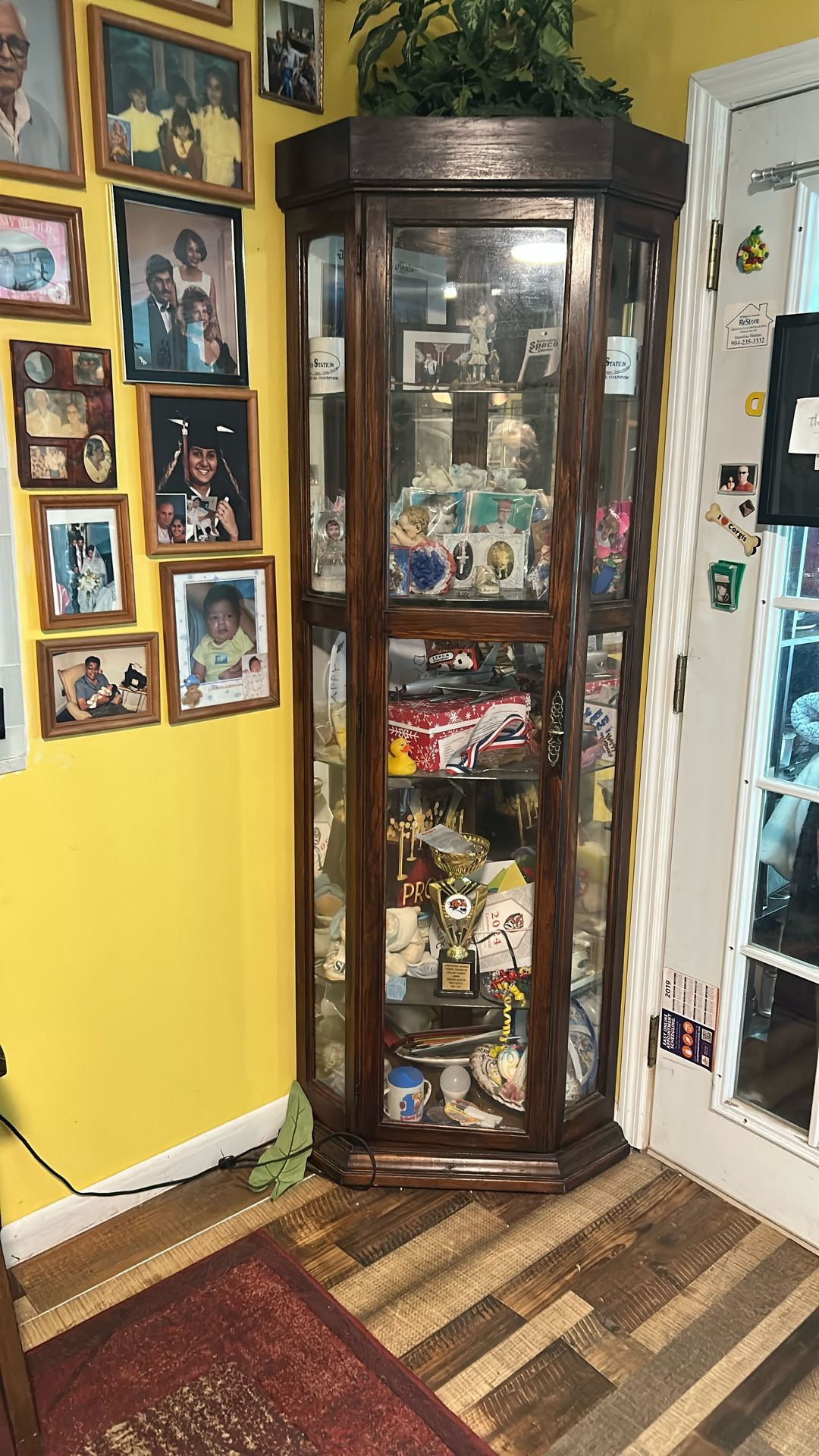 Cupboard for dishes or knickknacks