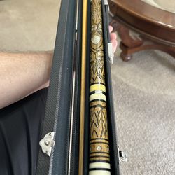 SAMPAIO POOL CUE, CIRCA 1970