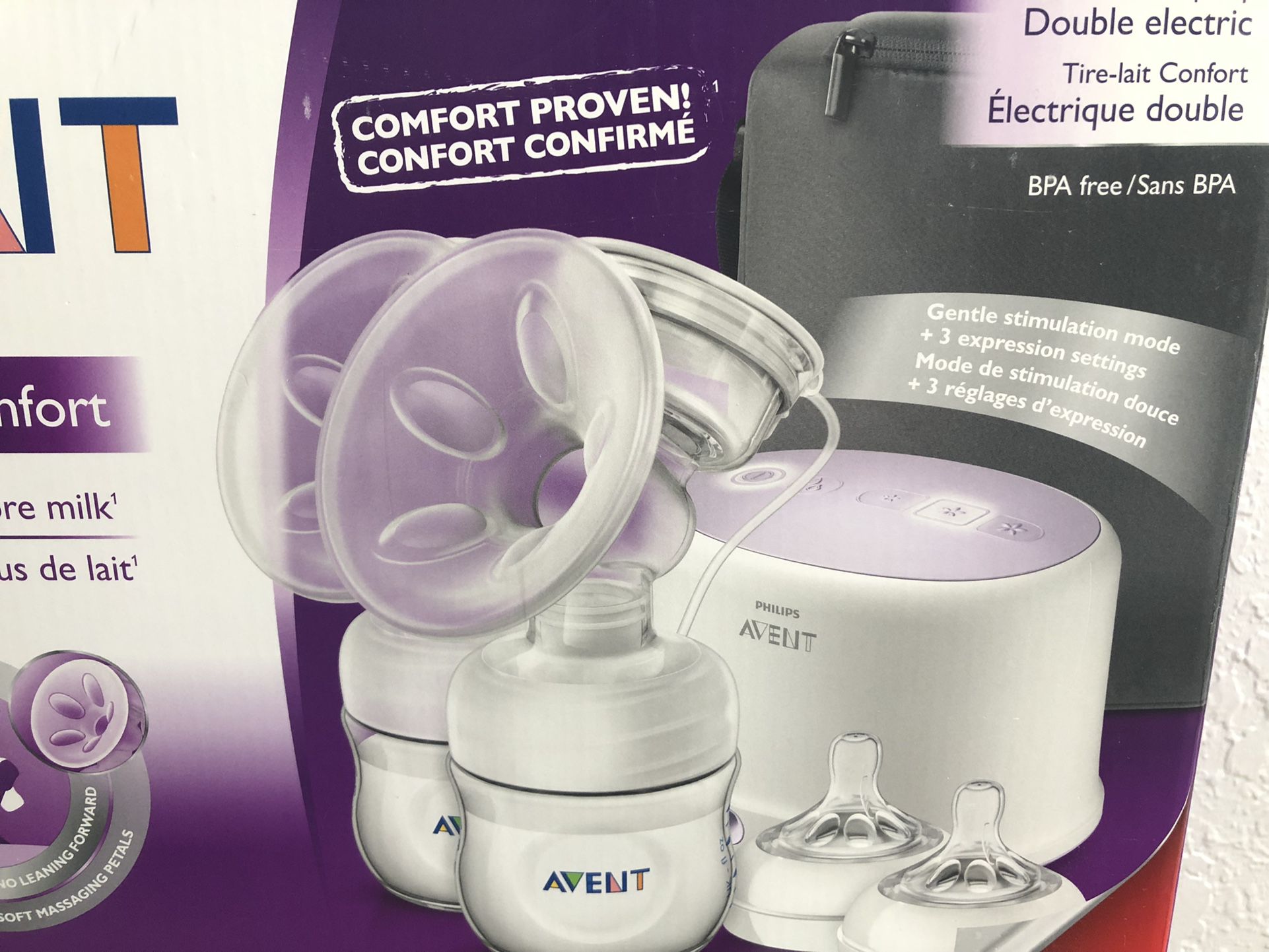 Tire-lait Electrique Double Pompage Ultra confort - AVENT