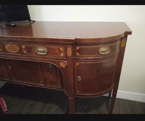 Antique Real Wood Buffet