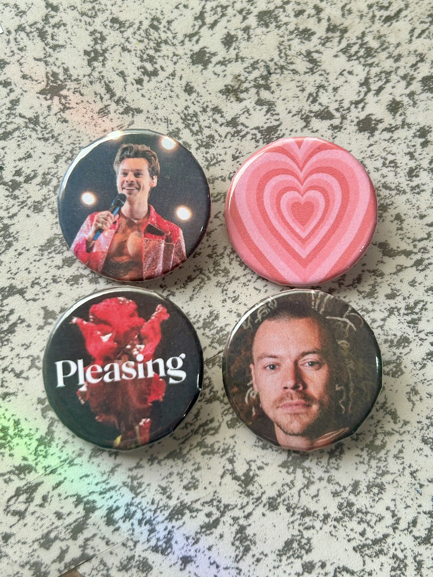 Harry Styles Merch Custom Pins