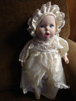 Ceramic Hand Made Doll 