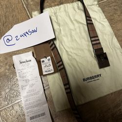 Burberry Belt