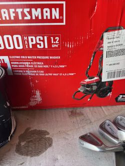Craftsman Power Washer 1900 psi 