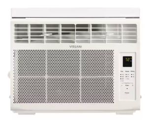 6,000 BTU 115-Volt Window Air Conditioner for 250 sq. ft. Rooms in White with Remote