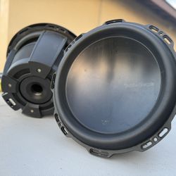 🔥Pair Rockford fostgate T0 12”  dual voice coil  4 ohms 