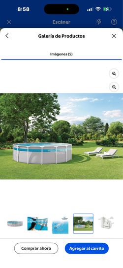 Intex Prism Frame Pool Clearview 17 feet x 48 inches