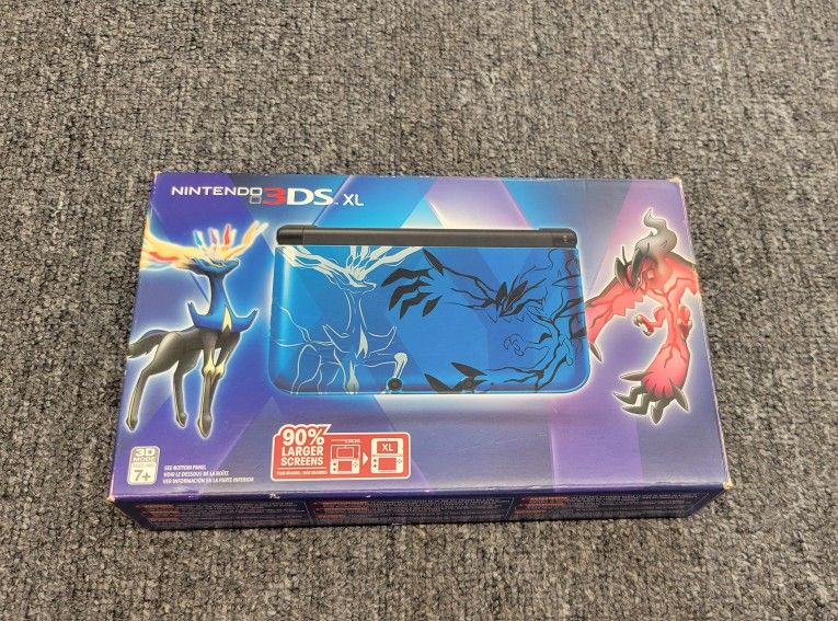 Nintendo 3DS XL Pokemon X and Y Handheld System