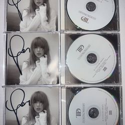 Taylor Swift “TTPD” Signed CD – Hand Autographed