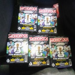 2026 Prizm Monopoly Fifa World Cup Soccer Blaster Box Lot $110