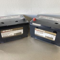 Car batteries