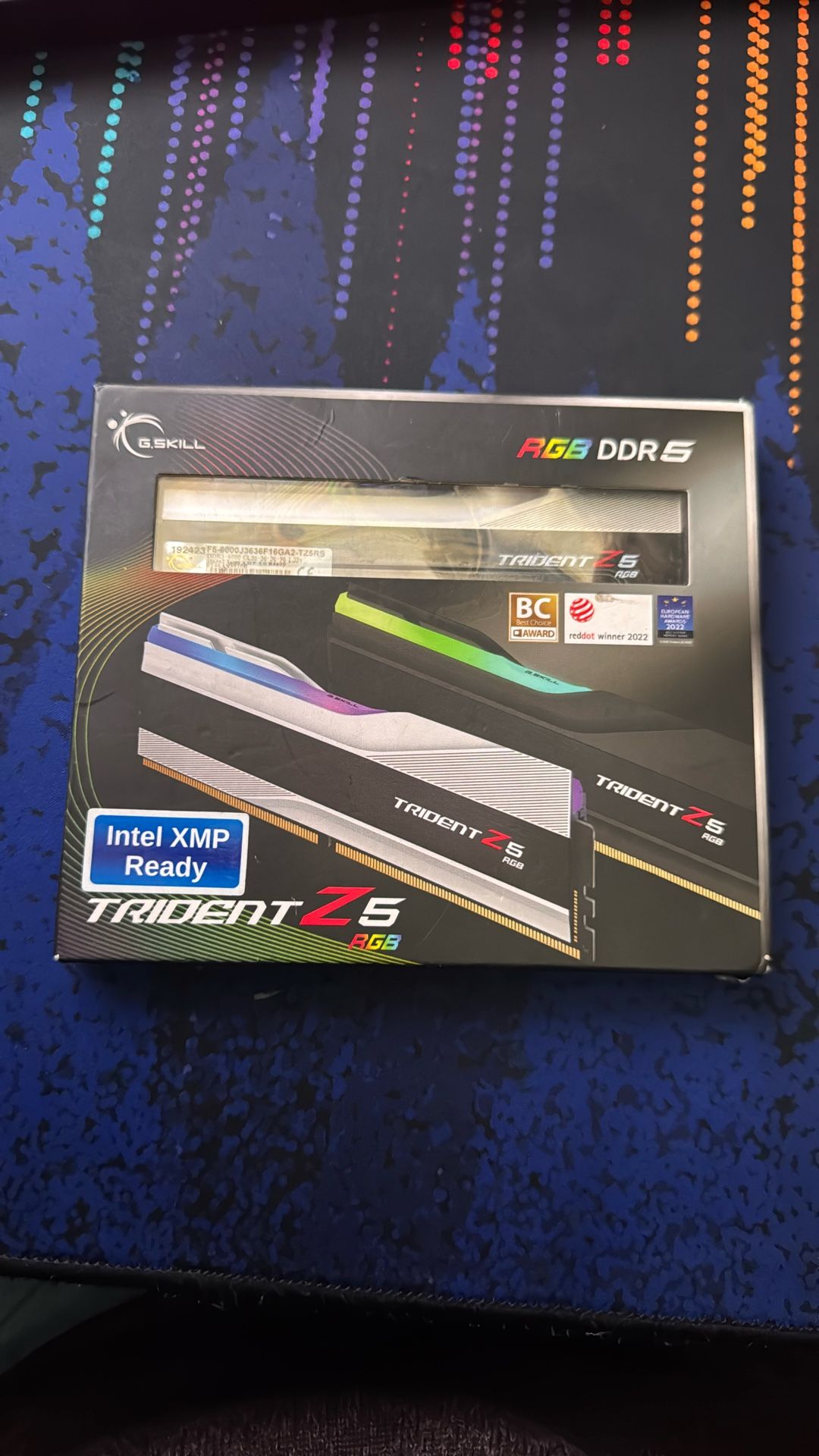 G Skill Trident Z5 RGB DDR5-6000 CL36 Ram