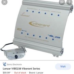 Lanzar Vibrant Amplifier 