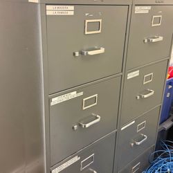 Two FREE Tall Filing Cabinets 