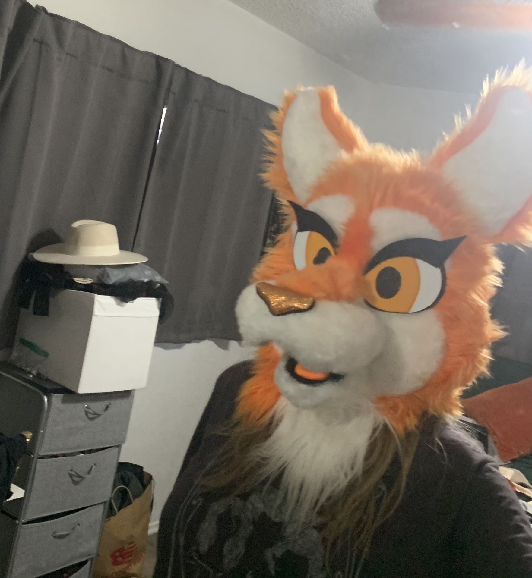 FOX FURRY COSTUME HEAD 🦊