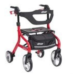 Nitro Sprint Foldable Rollator Walker w/Seat
