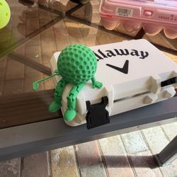 Vendo Caja Con 6 Pelotas Callaway (usadas) Y Adorno De Regalo 