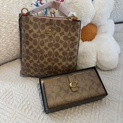 Wallet And Purse Set 