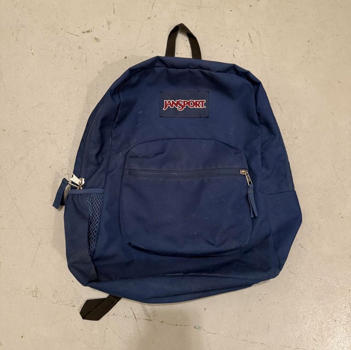 Blue Jansport Backpack