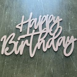 Large Wood Sign For Sale