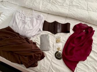 Disfraz de pirata para halloween de mujer