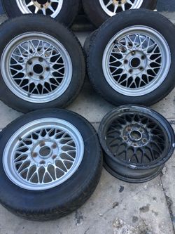 15" BBS wheels 5x4.5