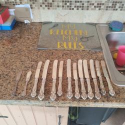 Plated Knife Silverware